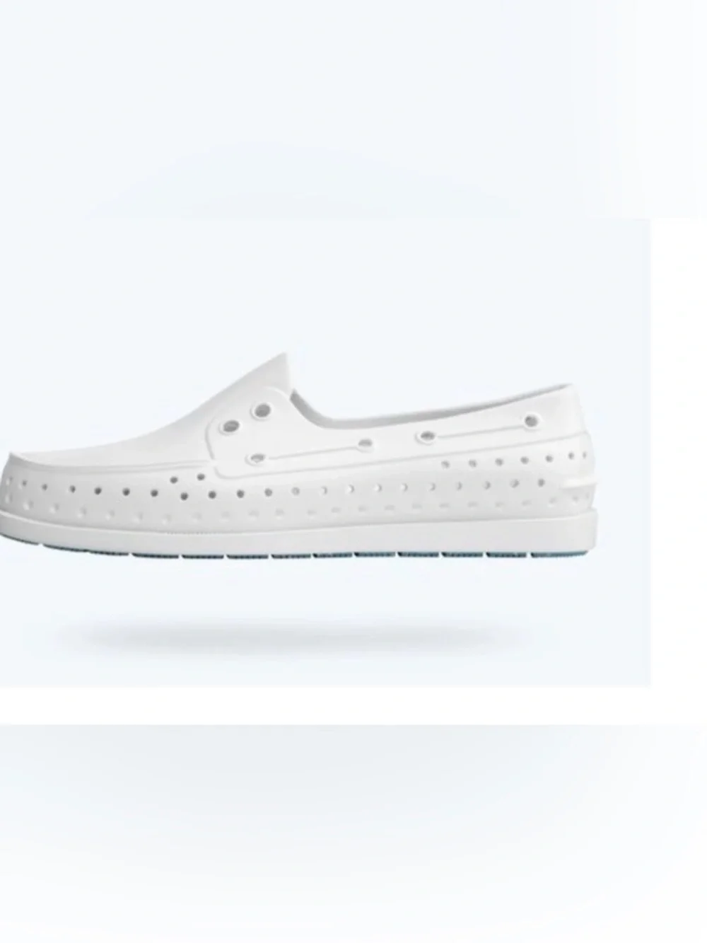 NATIVE HOWARD SUGARLITE WHITE DECK SHOE NEW KIDS 11